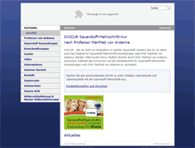 Tablet Screenshot of oxicur.de